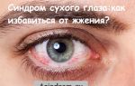 Основные причины синдрома сухого глаза и как его вылечить